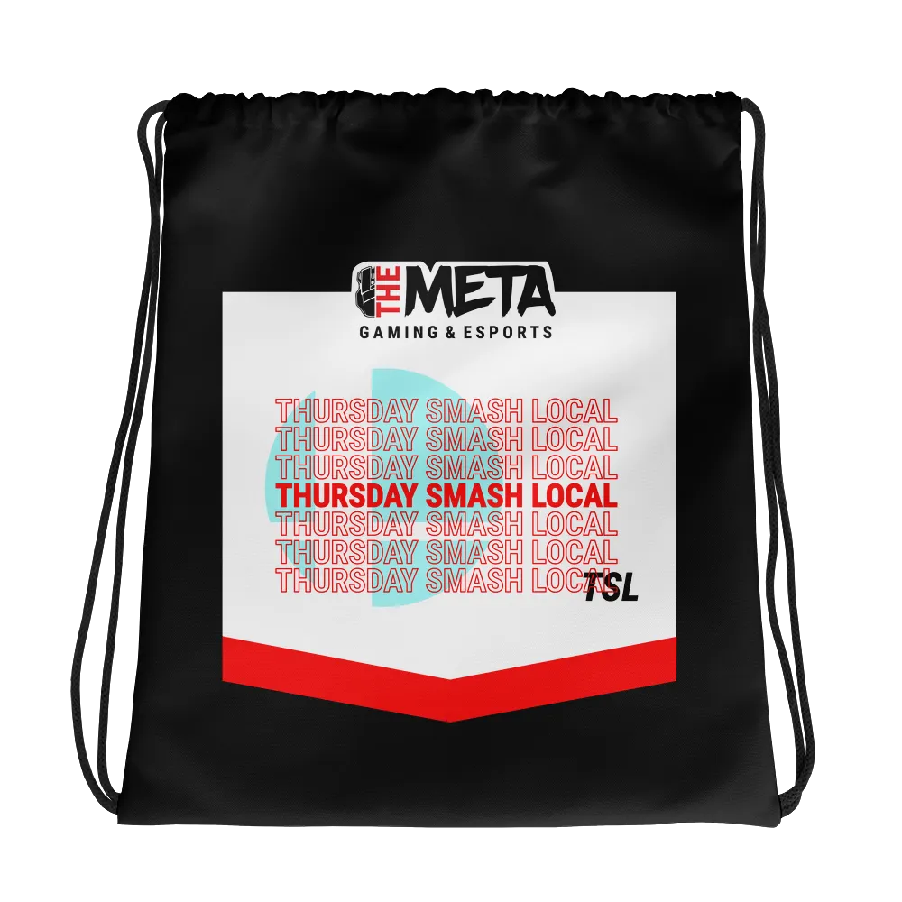 The Meta Thursday Smash Drawstring Bag