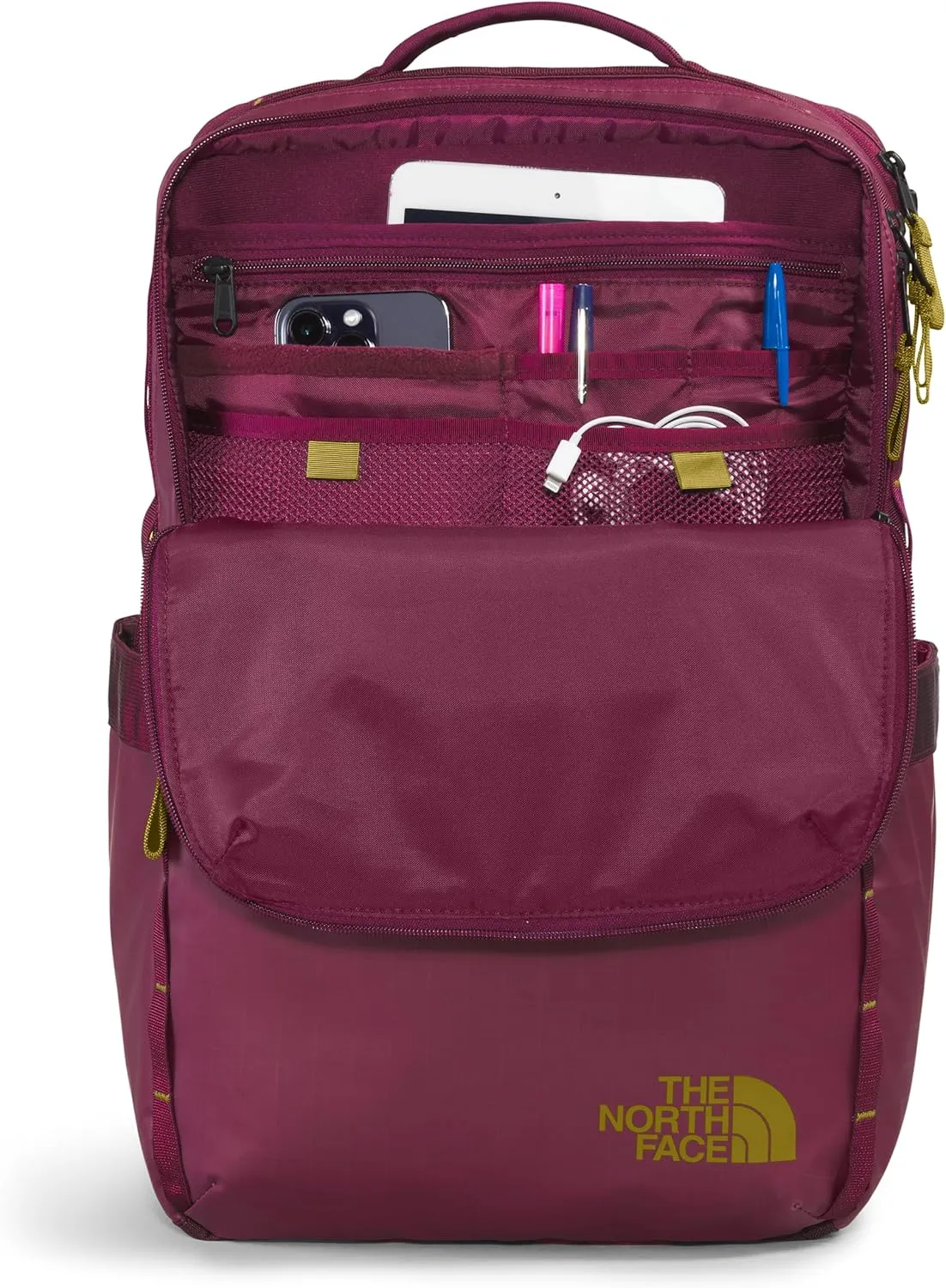 THE NORTH FACE Base Camp Voyager Daypack, Boysenberry/Sulphur Moss, One Size
