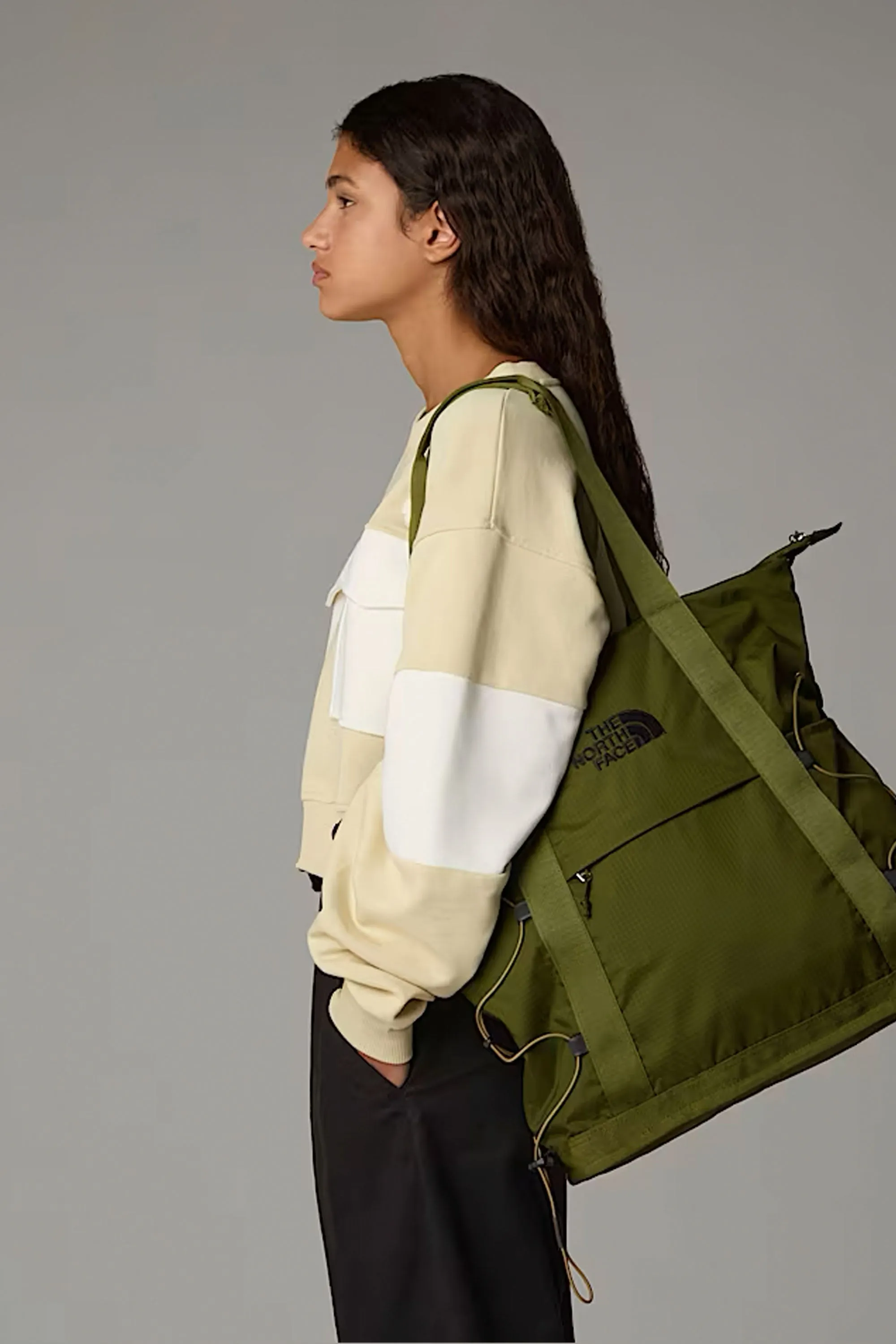 THE NORTH FACE - BOREALIS TOTE - FOREST OLIVE