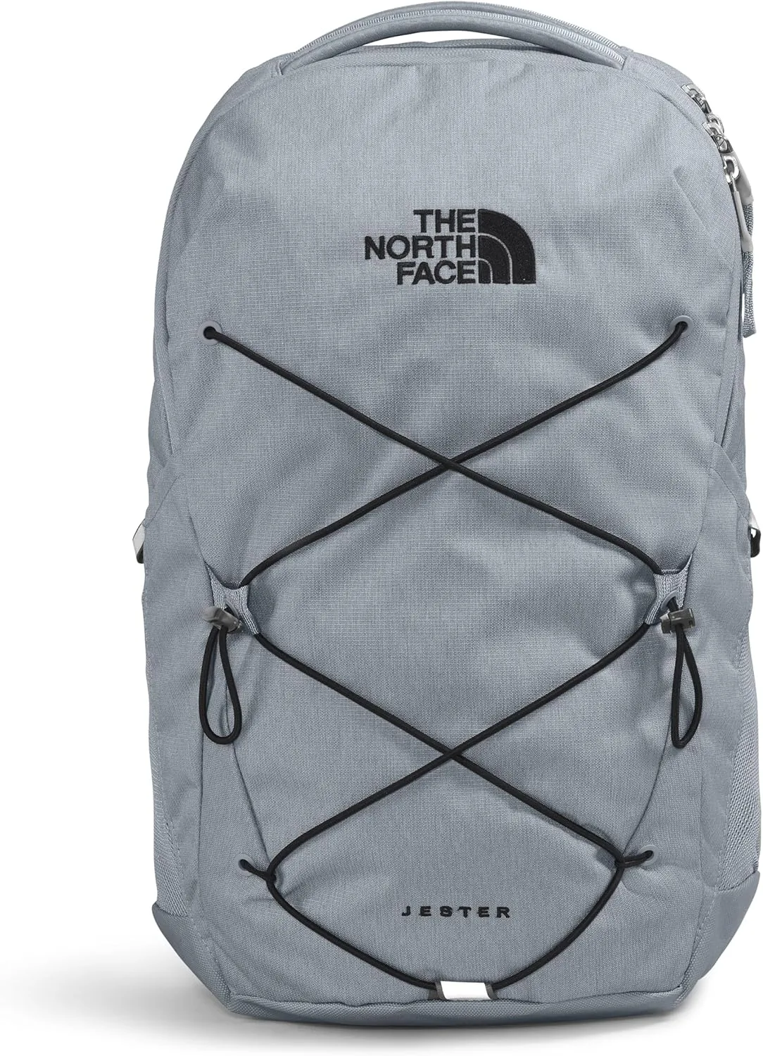 THE NORTH FACE Jester Everyday Laptop Backpack - NPF, Mid Grey Dark Heather/TNF Black-NPF, One Size