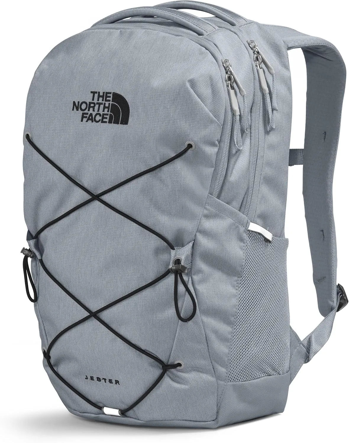 THE NORTH FACE Jester Everyday Laptop Backpack - NPF, Mid Grey Dark Heather/TNF Black-NPF, One Size