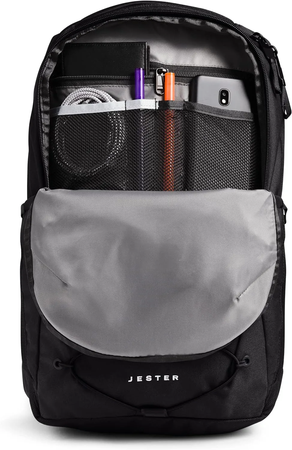 THE NORTH FACE Women's Jester Everyday Laptop Backpack, TNF Black, One Size