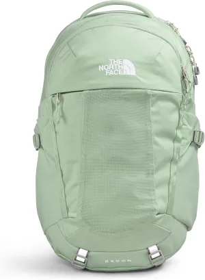 THE NORTH FACE Women's Recon Everyday Laptop Backpack - PFAS Free, Misty Sage Dark Heather/Meld Grey-NPF, One Size