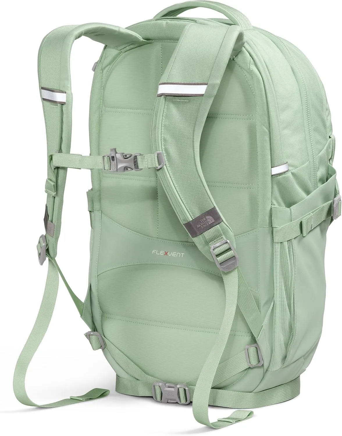 THE NORTH FACE Women's Recon Everyday Laptop Backpack - PFAS Free, Misty Sage Dark Heather/Meld Grey-NPF, One Size