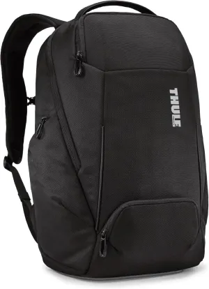 Thule Accent Laptop Backpack New - Fits MacBook - Hardshell Protective Compartment - Quick Access Front Pocket - Side Zipper Pocket - 100% Recycled Fabric - Hidden Back Pocket