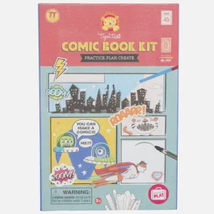 Tiger Tribe Comic Book Kit Practice Plan Create Activity Interactive Book Art and craft kids book 5yrs 