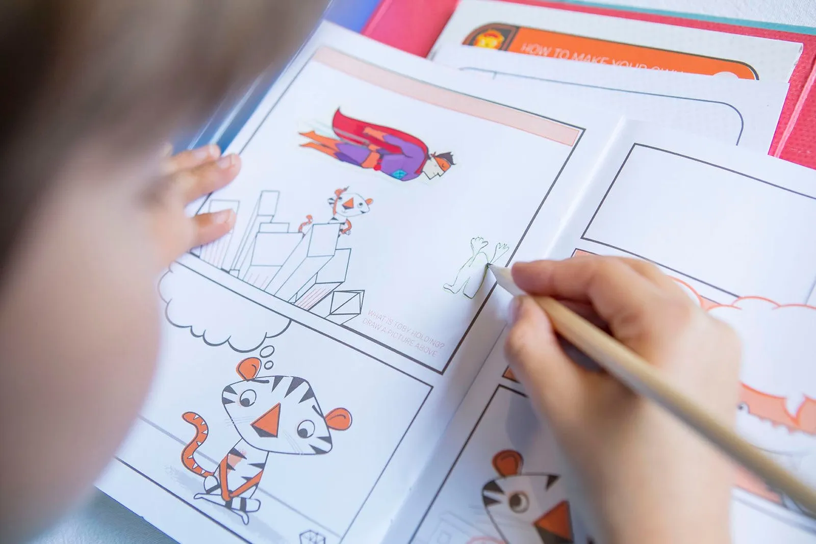 TIGER TRIBE - COMIC BOOK KIT: PRACTICE. PLAN. CREATE.