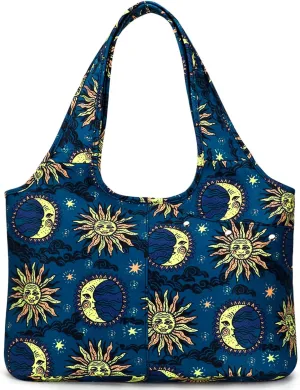 Tote Bag for Women with Wet Umbrella Compartment 13.3” Laptop Sleeve Zipper Shoulder Purse for Work/Shopping/Nursing