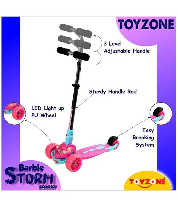 Toyzone Barbie Storm Scooter