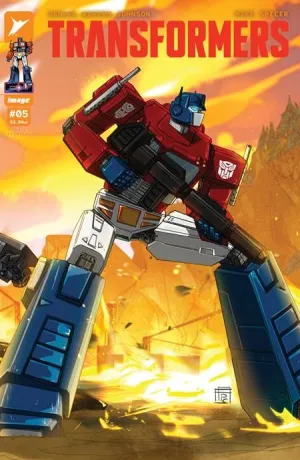 Transformers #5 Gerald Parel 3rd Printing Comic – October 30, 2024