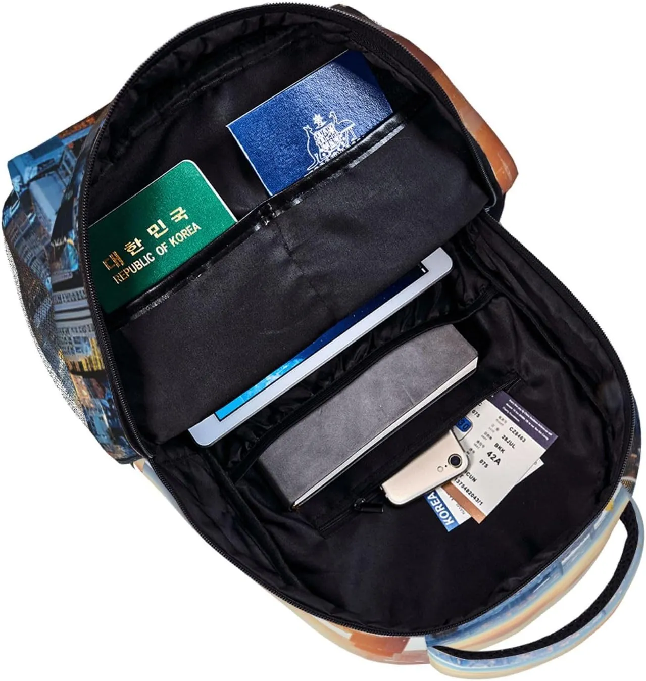 Travel Backpack for Women Carry on Backpack New York City Skyline Lightweight Laptop Backpack for Men