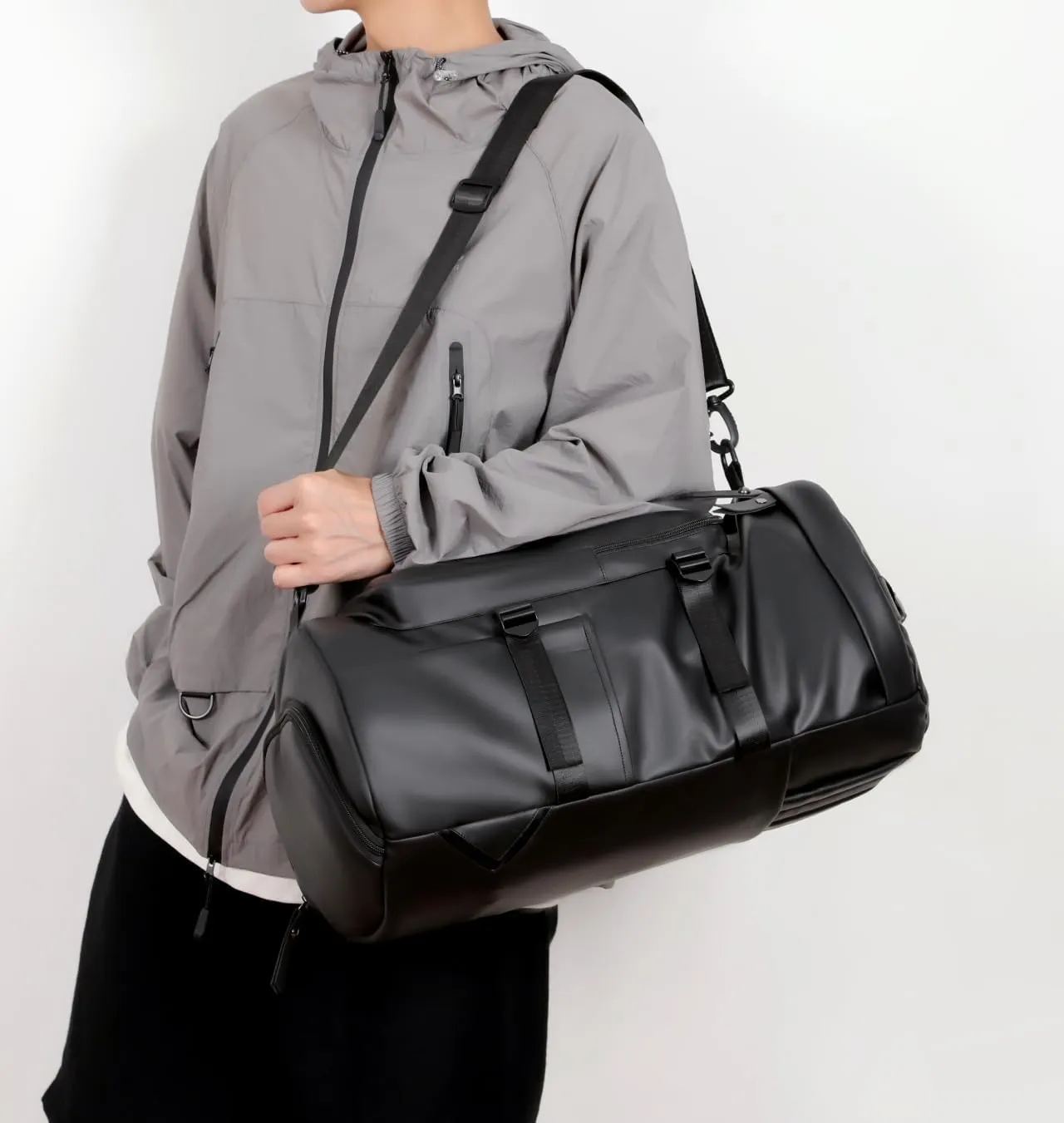 Travel Backpack for Women Men, Carry on Backpack, Laptop Backpack Flight Approved, Personal Item Travel Bag Nurse Bag Casual Daypack Weekender Business Trip, Black
