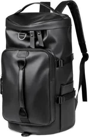 Travel Backpack for Women Men, Carry on Backpack, Laptop Backpack Flight Approved, Personal Item Travel Bag Nurse Bag Casual Daypack Weekender Business Trip, Black