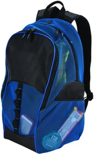 Travelwell Mesh Tablet Computer Backpack, Blue