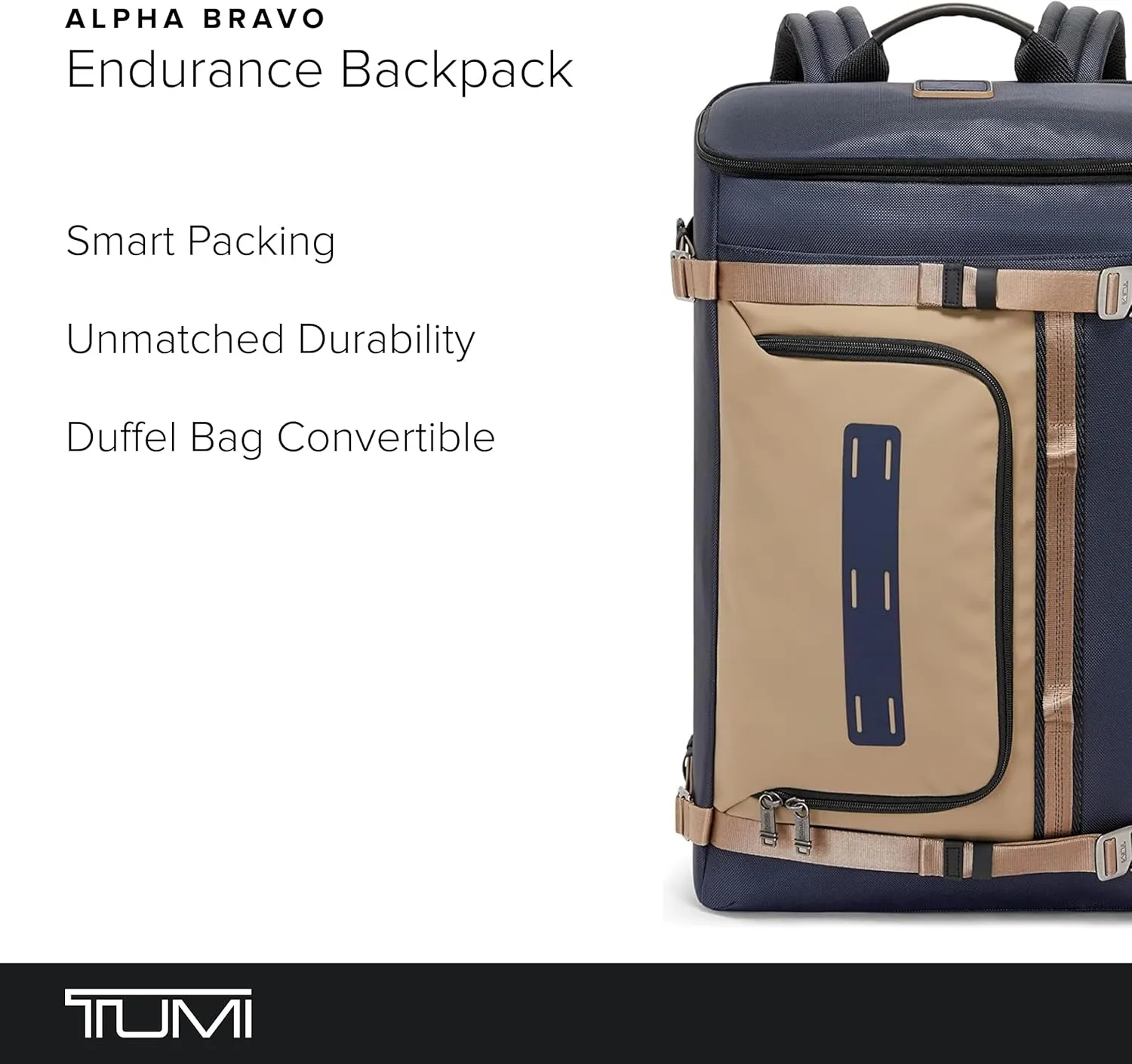 TUMI - Alpha Bravo Endurance Backpack - Large Travel Laptop Backpack - 22.0" X 14.0" X 8.5" - For 17"