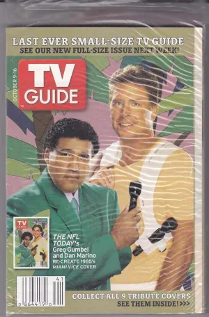 TV Guide #2741A (in bag) VF/NM ; News America Pub comic book | October 9 2005 Dan Marino