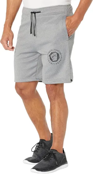 UFC Basic 8" Workout Shorts – Fitness Wear for Men – 100% Polyester – Side Pockets – Sublimated Graphics