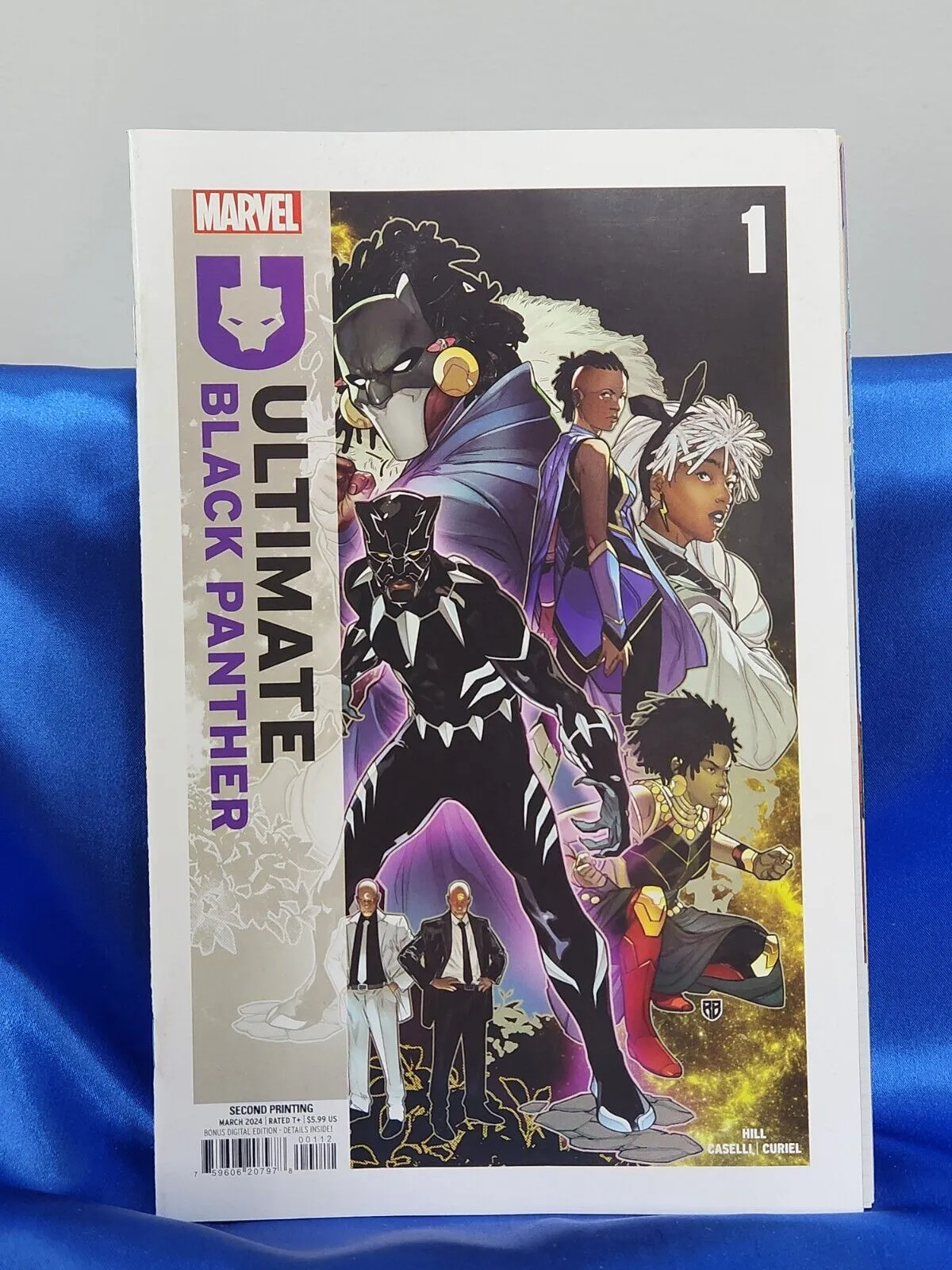 ULTIMATE BLACK PANTHER 1 2ND PRINT RB SILVA VARIANT