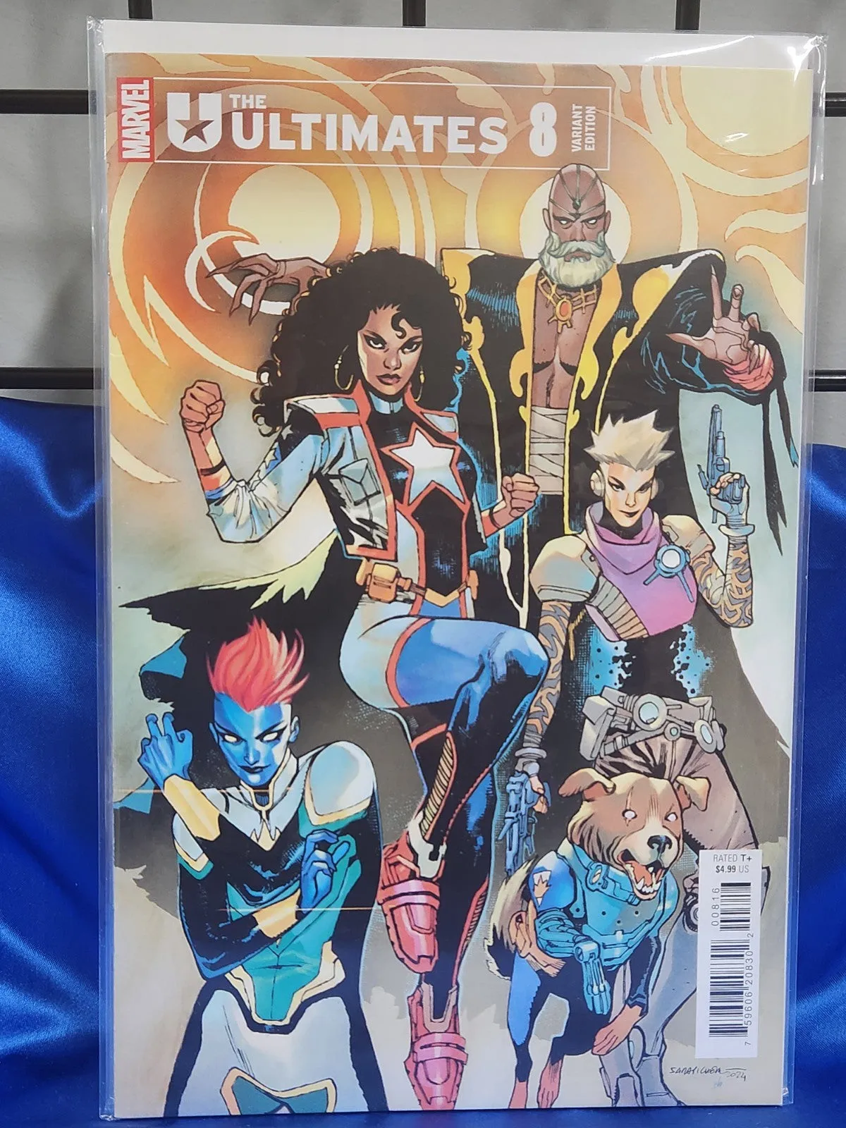 Ultimates #8 1/25 Ratio Variant. We Combine. We Pack Well