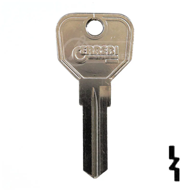 Uncut Key Blank | Piaggio Scooter | PGO1
