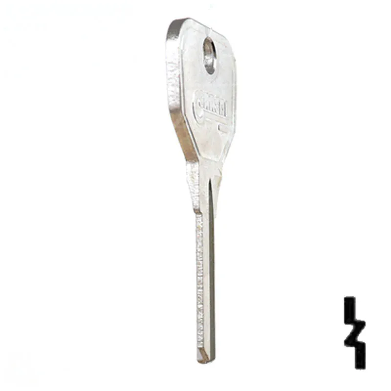 Uncut Key Blank | Piaggio Scooter | PGO1