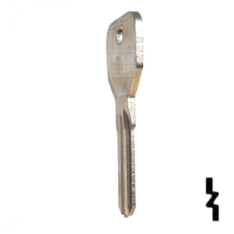 Uncut Key Blank | Piaggio Scooter | PGO1