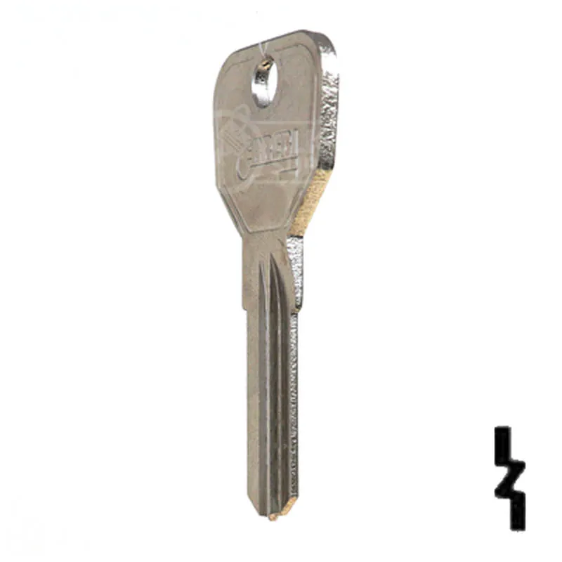 Uncut Key Blank | Piaggio Scooter | PGO1