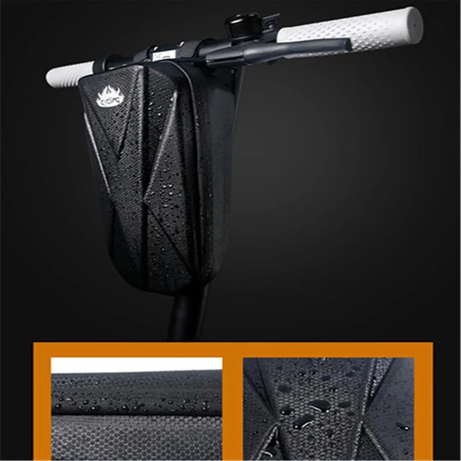 Universal Scooter Bag, Waterproof Storage Bag, Electric Scooter Handlebar Bag for Carrying Charger Tools Repair Tools/Large Capacity/Portable (3L)