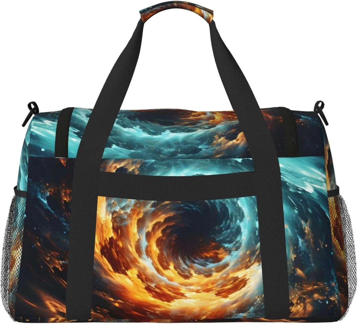 Universe Sstarry Sky Duffle Bag Foldable Travel Tote Bag Carry On Large Weekender Overnight Bags Waterproof Gym Bag For Women Men