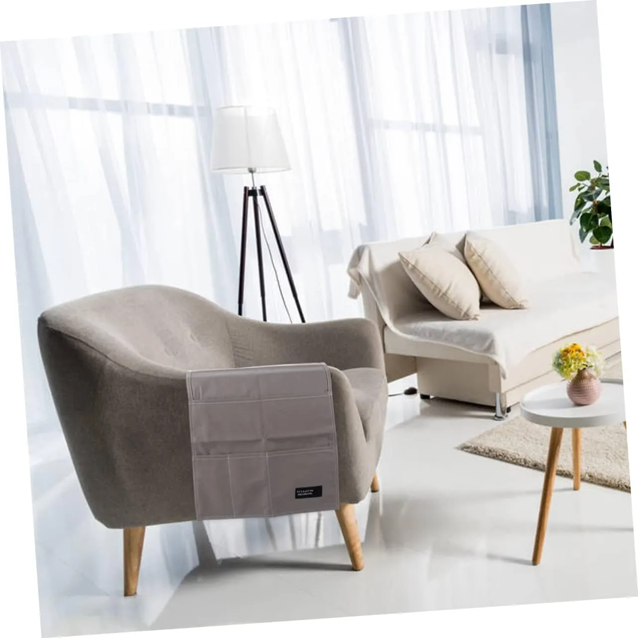Upgrade Your Sofa: 1pc Couch Crevice Bag Sofa Armrest Pocket Multifunctional for Books Snacks