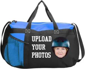Upload Custom Photos Gemline Duffel Bag: Gym Duffel Bag