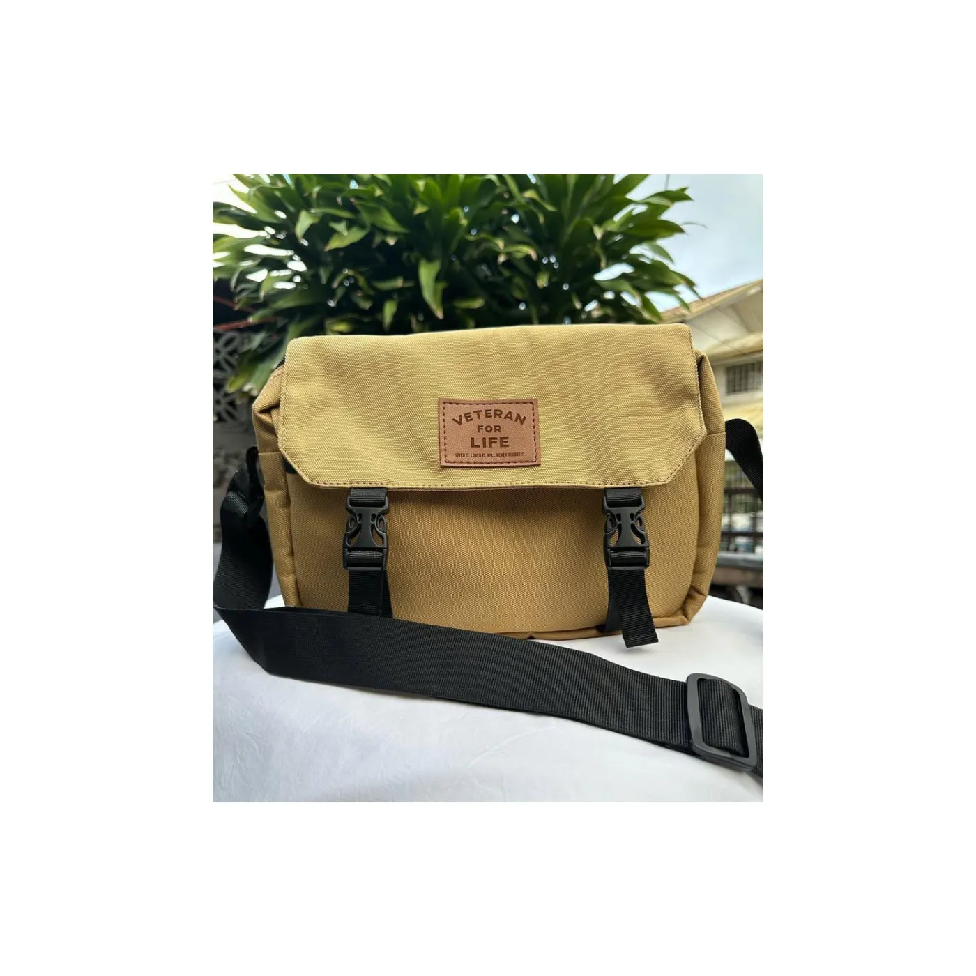 VFL Khaki Street Satchel