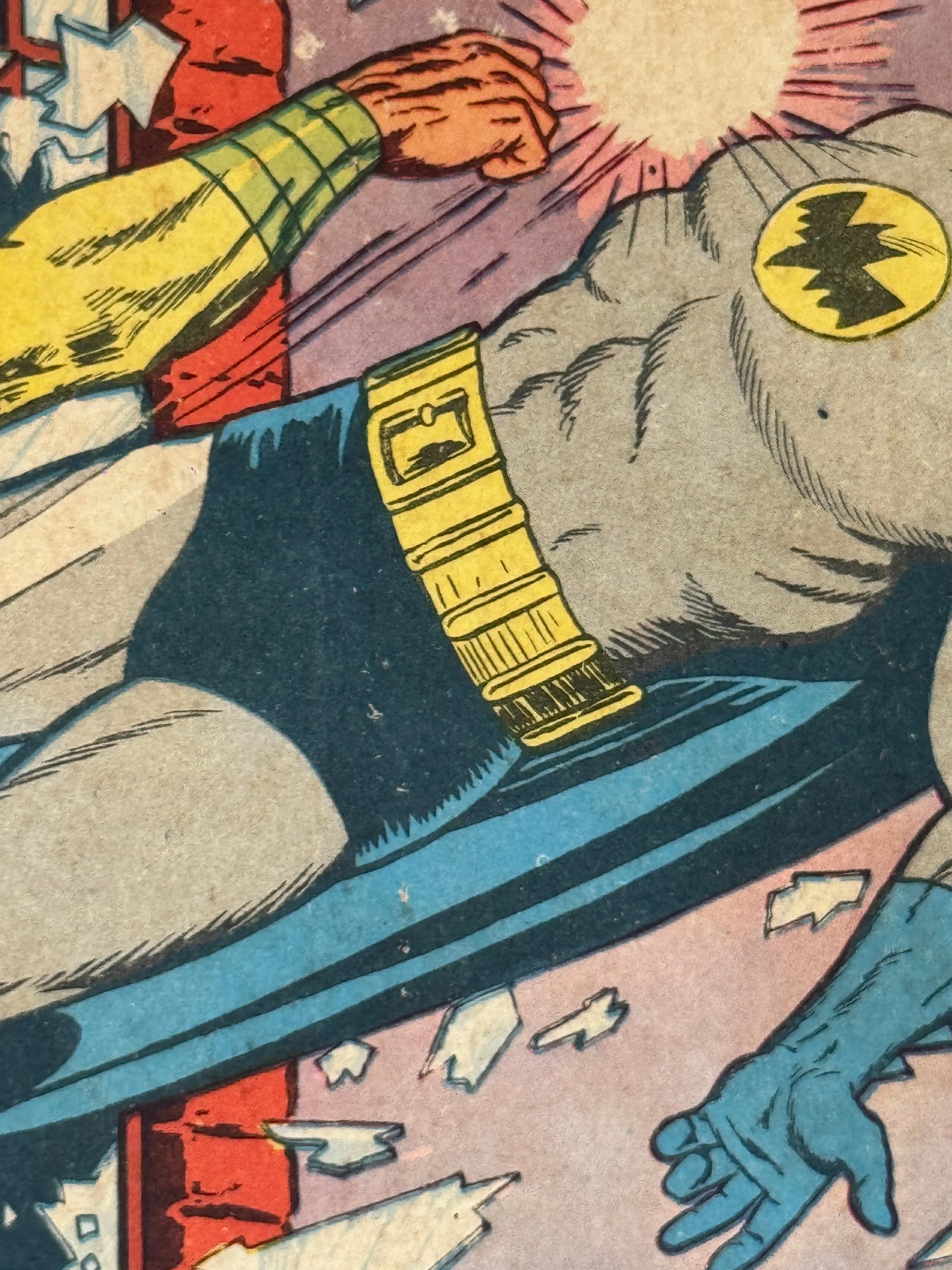 Vintage 1960's Brazilian Portuguese Batman No. 57 Comic Book