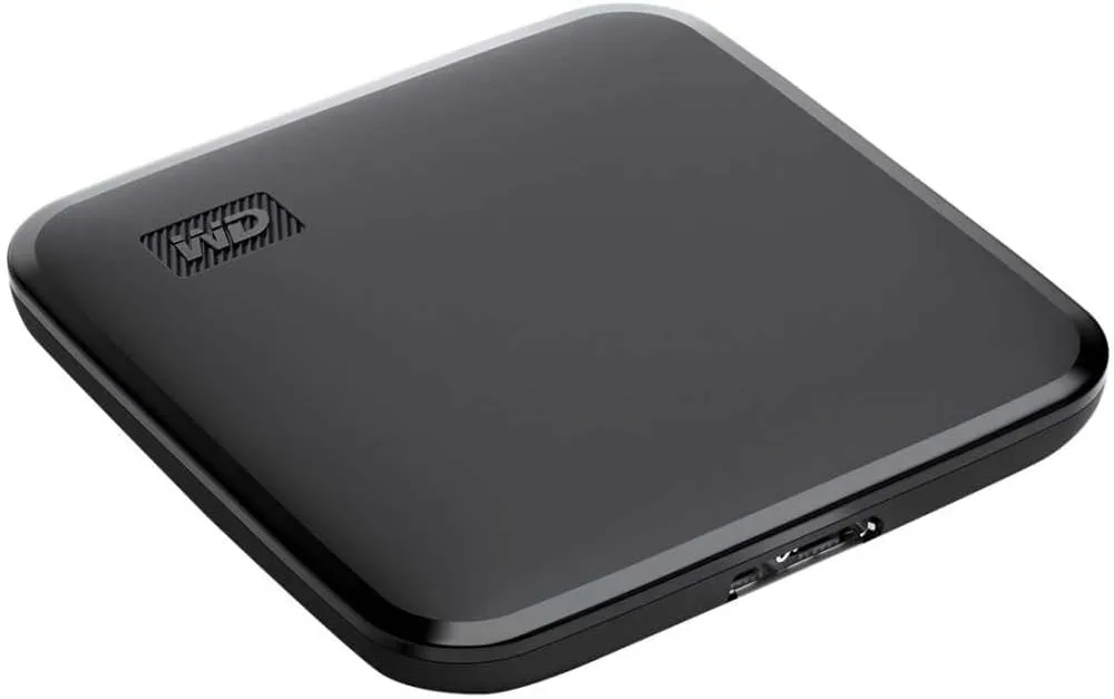 Western Digital 1TB Elements SE - Portable SSD, USB 3.0, Compatible with PC, Mac - WDBAYN0010BBK-WESN