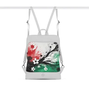 White Orbit Laptop Backpack Palestine sail