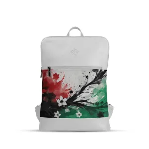 White Orbit Laptop Backpack Palestine sail
