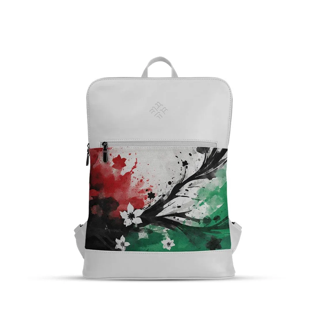 White Orbit Laptop Backpack Palestine sail