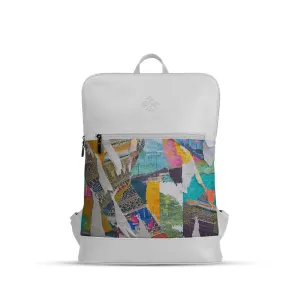 White Orbit Laptop Backpack Remains