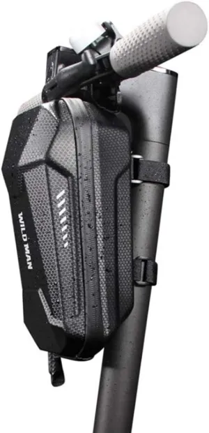 WILD MAN Hard Shell Waterproof Scooter Storage Bag for Kick Scooters Folding Bike (3L)