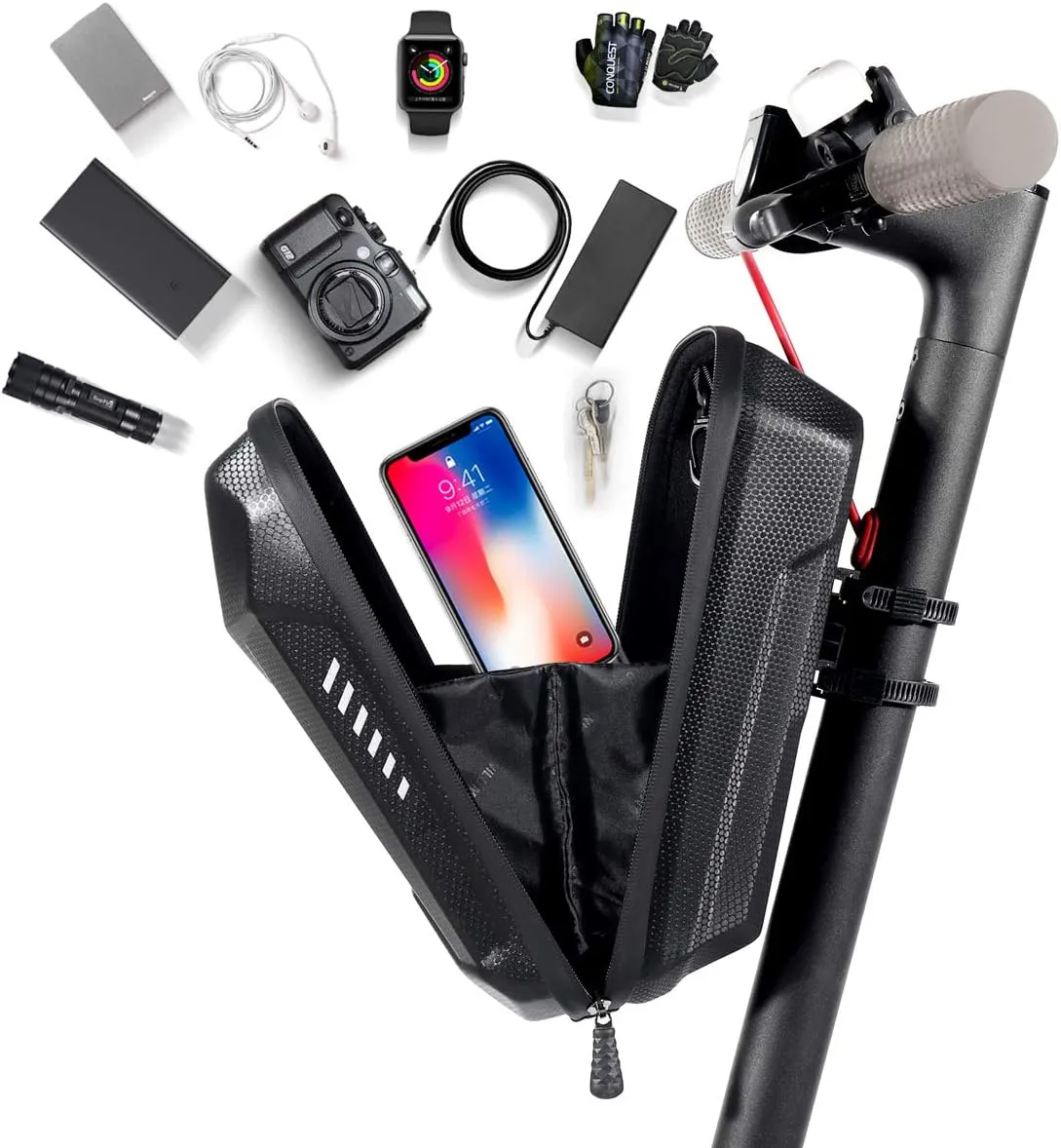 WILD MAN Rainproof Quick Release Scooter Storage Bag for Kick Scooters Folding Bike Self Balancing Scooters