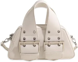 Women Fashion Crossbody Bag PU Leather Handbag Ladies Shoulder Bag Waterproof Top-handle Bag Messenger Bag