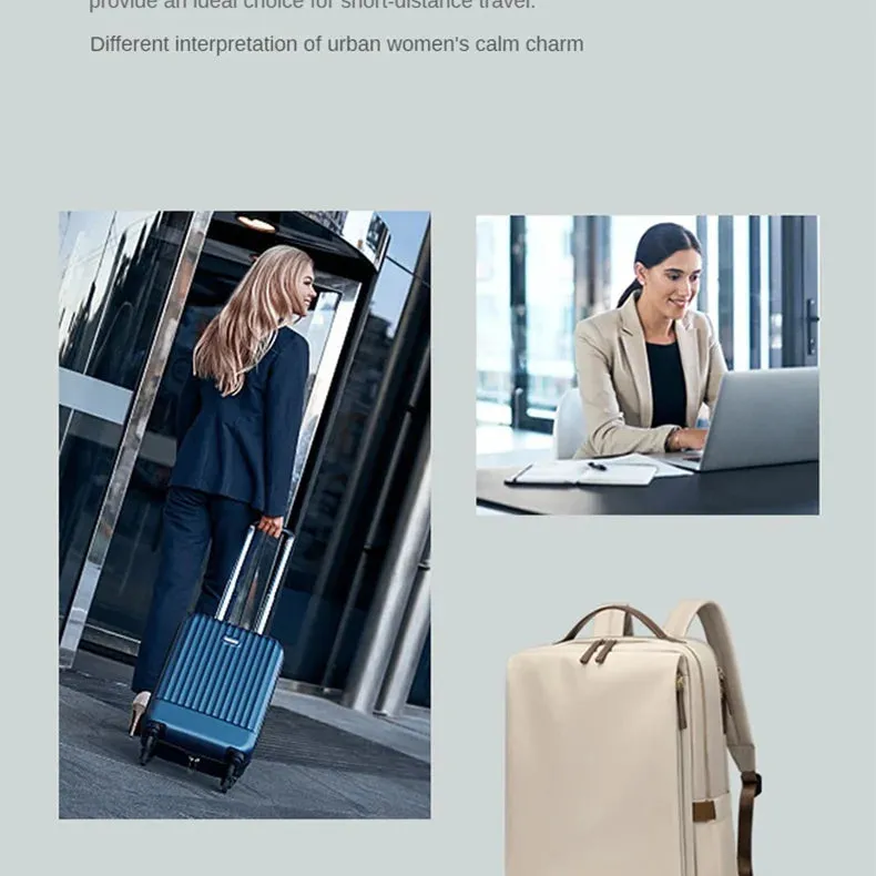 Women Laptop Backpack 14 15 6 Inches Waterproof