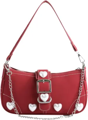 Women PU Leather Handbag Medium Capacity Shoulder Bag Crossbody Bag with Zipper Tote Bag Vintage Messenger Bag