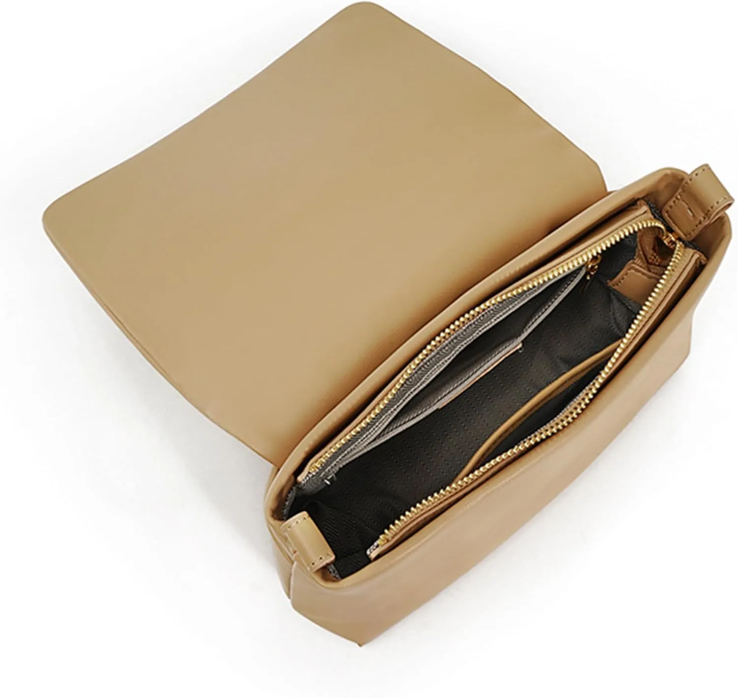 Women Ruched Cloud Handbag Female Flap Underarm Shoulder Bag Messenger Bag Female Chain Shoulder Bag