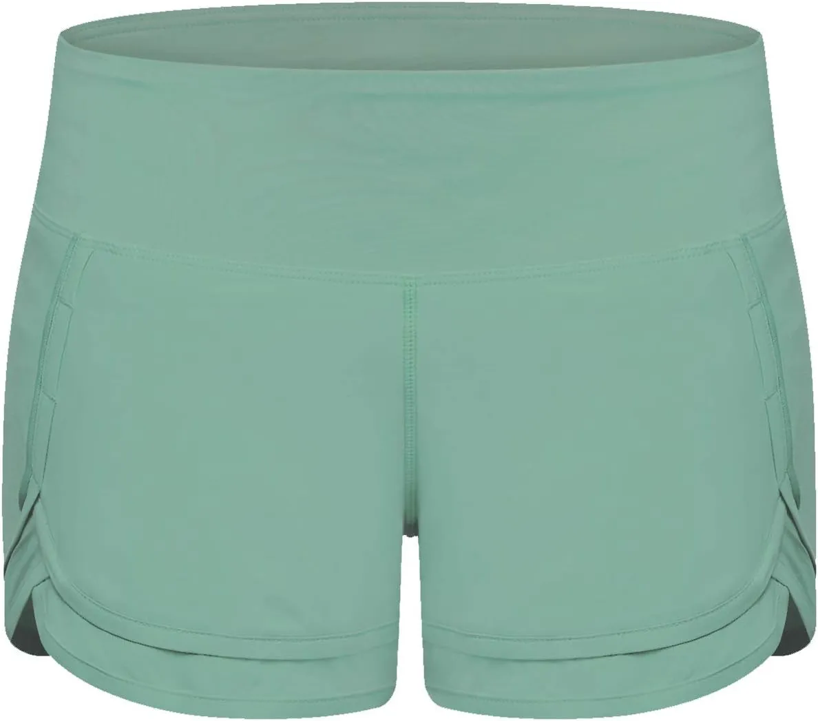 Women Stylish Lightweight Running Workout Volleyball Mesh Liner Shorts