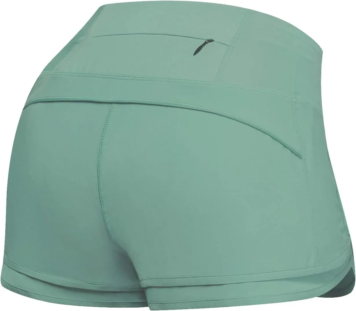 Women Stylish Lightweight Running Workout Volleyball Mesh Liner Shorts