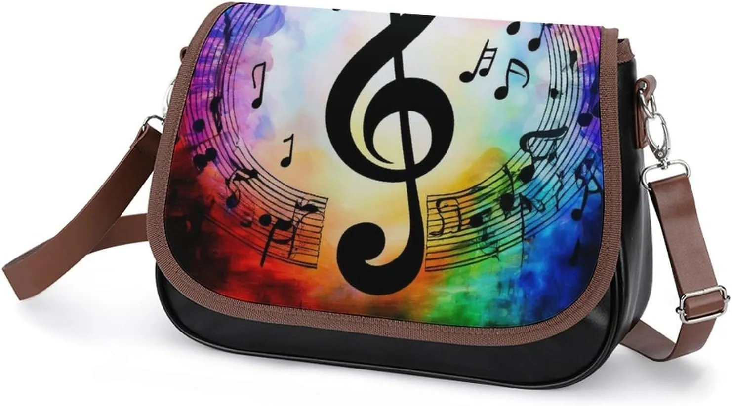 Womens Crossbody Purse Lightweight PU Leather Shoulder Bag Waterproof Messenger Bags