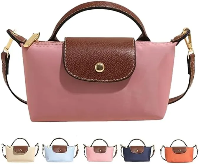Women'S Fashion Colorblock Mini Crossbody Bag, Solid Color Square Wallet With Adjustable Shoulder Strap,Elegant Handbag