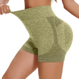 Women's Naked Feeling Biker Shorts Women's Shorts Athletic Booty Shorts Yoga Shorts Gym High Waisted Workout Spandex