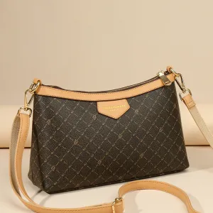 Women's Niche High-grade Printed Fashion Pouches Underarm Bags